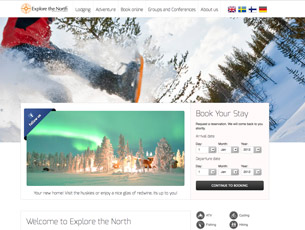 Uppdragsgivare: Explore the North
Design: Skeleton Works
Programmering: Skeleton Works